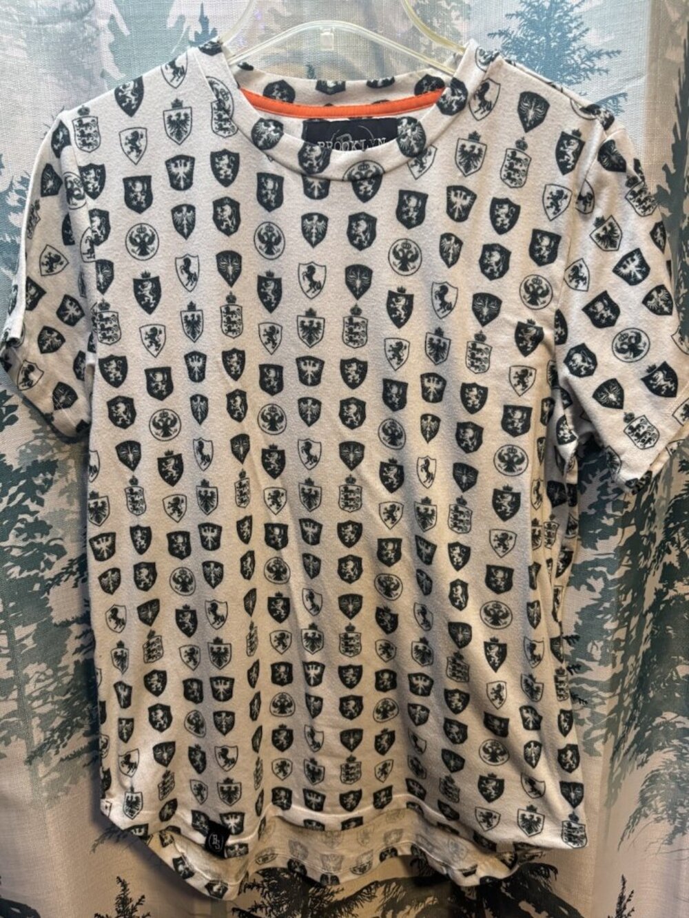 Brooklyn Standard T-shirt Men’s Medium M All Over Print Crete Soccer - Picture 2 of 4